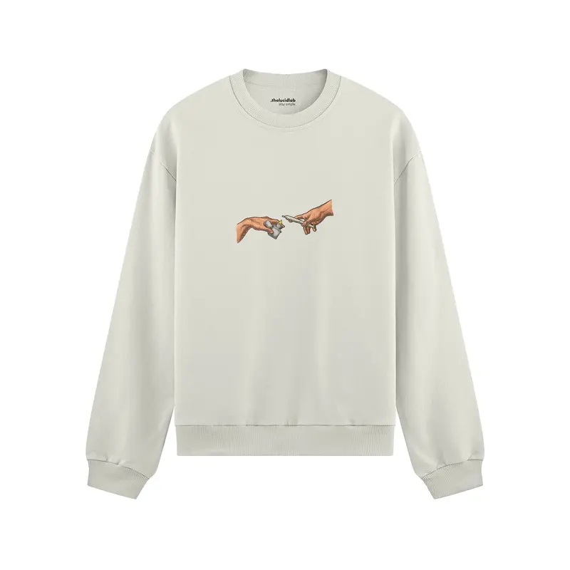 The Creation of Chill Oversize Sweatshirt