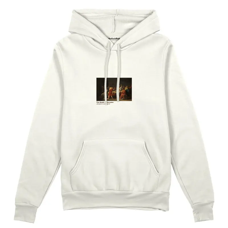 The Death of Socrates Oversize Hoodie