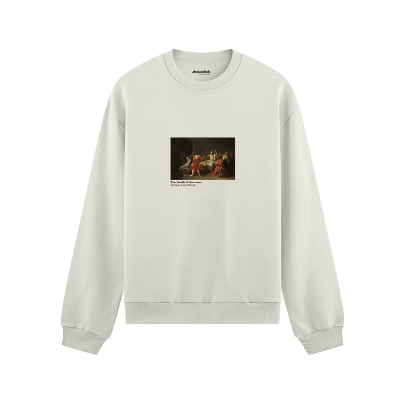 The Death of Socrates Oversize Sweatshirt