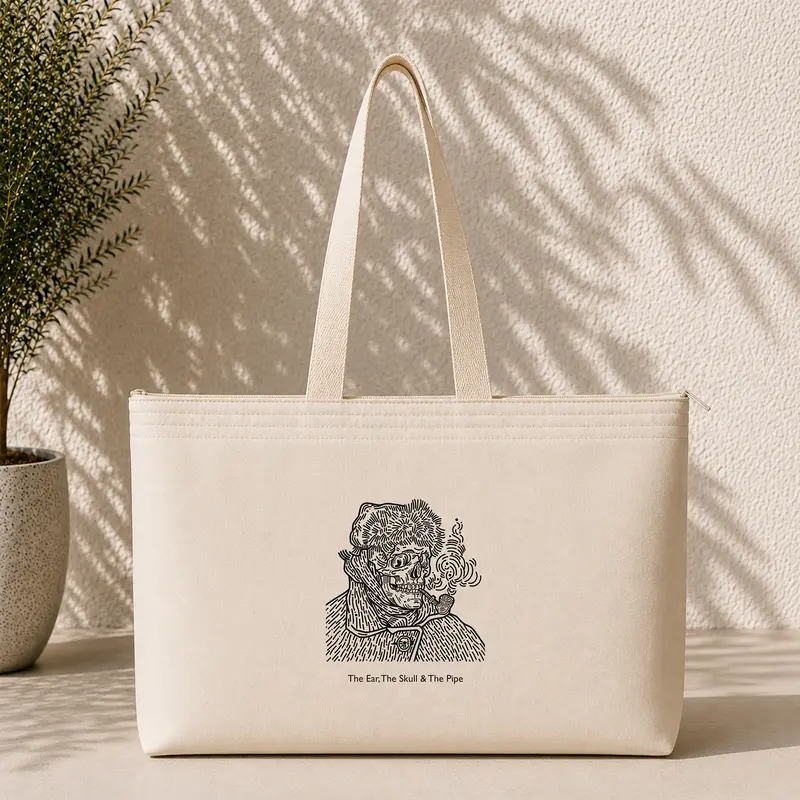 The Ear, The Skull & The Pipe Weekend Tote Bag