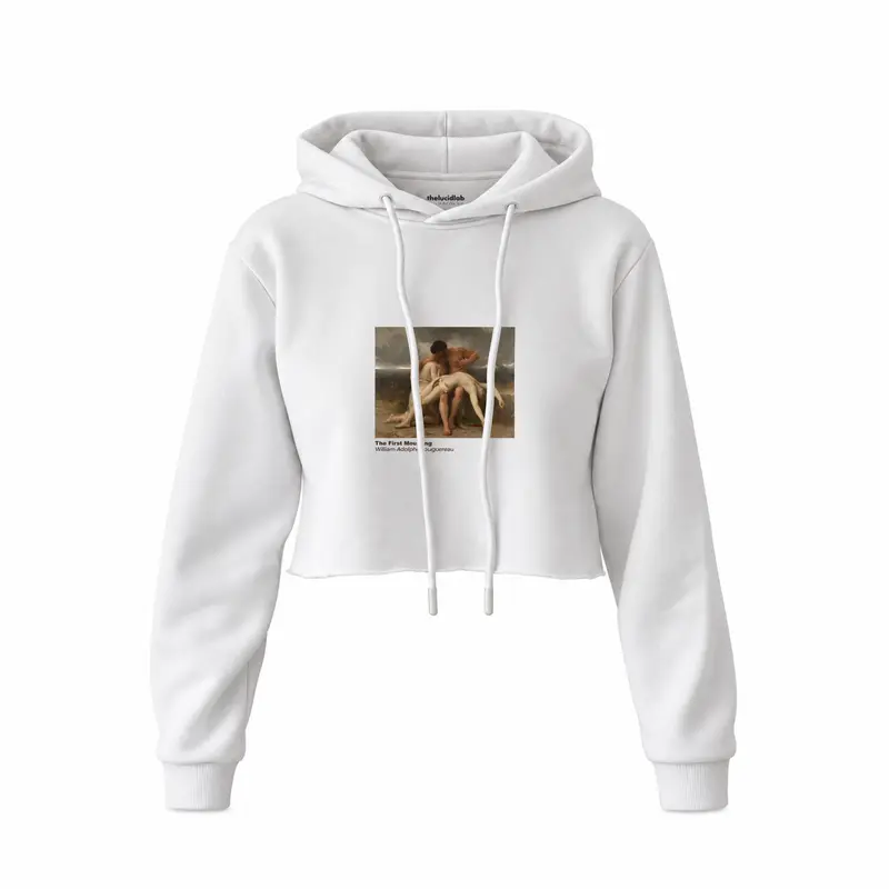The First Mourning Crop Hoodie