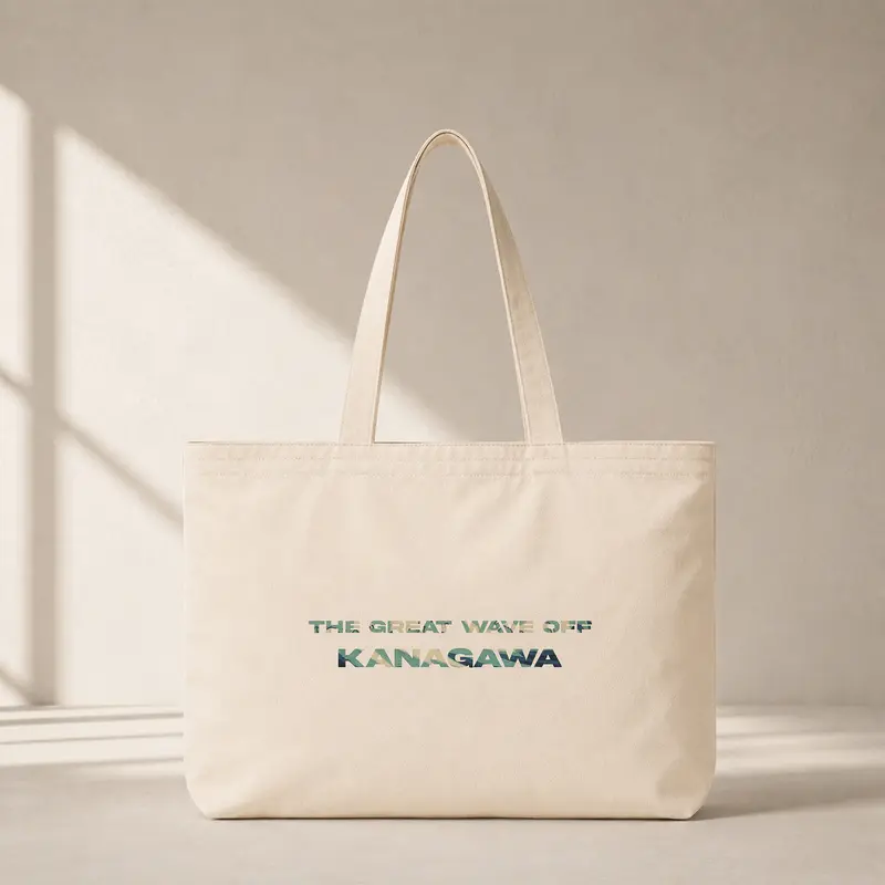 The Great Wave of Kanagawa Club Tote Bag