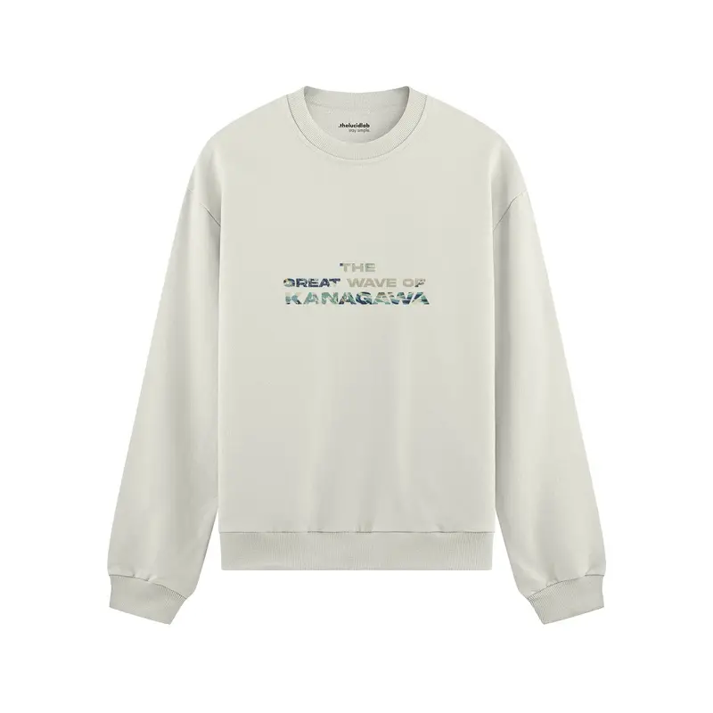 The Great Wave of Kanagawa Oversize Sweatshirt