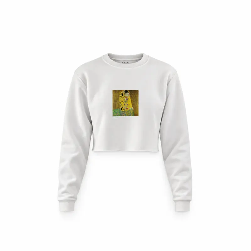 The Kiss Crop Sweatshirt