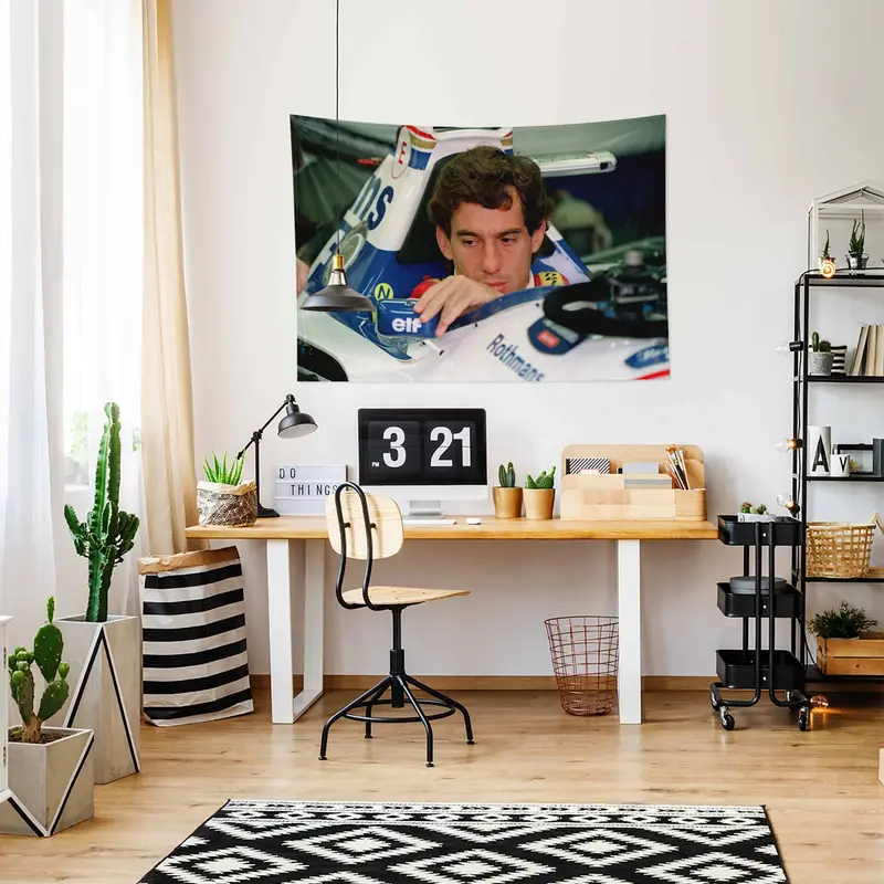 The Legend v2 / Ayrton Senna Duvar Örtüsü