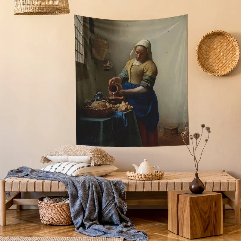 The Milkmaid Duvar Örtüsü
