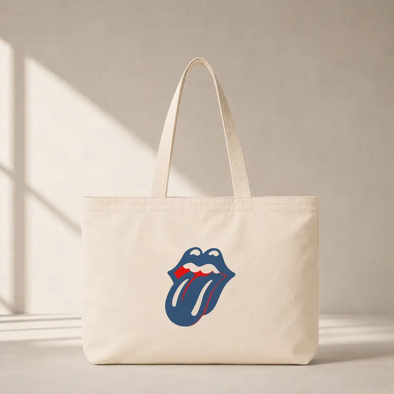 The Rolling Stones Blue Club Tote Bag