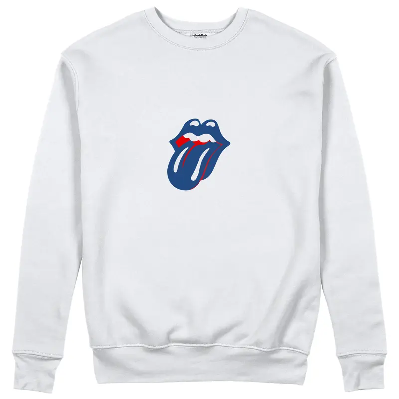 The Rolling Stones Blue Sweatshirt