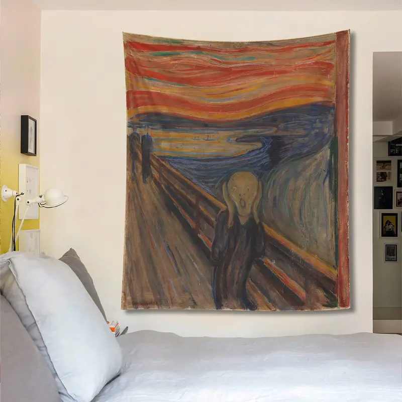 The Scream - Çığlık Duvar Örtüsü