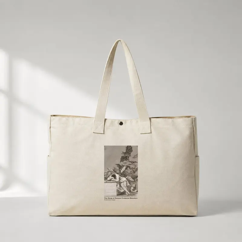 The Sleep of Reason Produces Monsters Daily Tote Bag