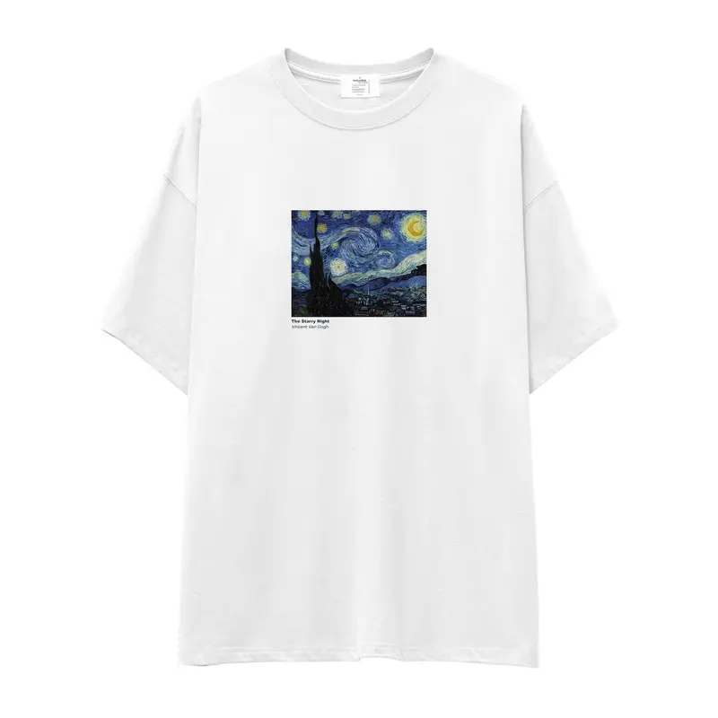The Starry Night Oversize Tişört