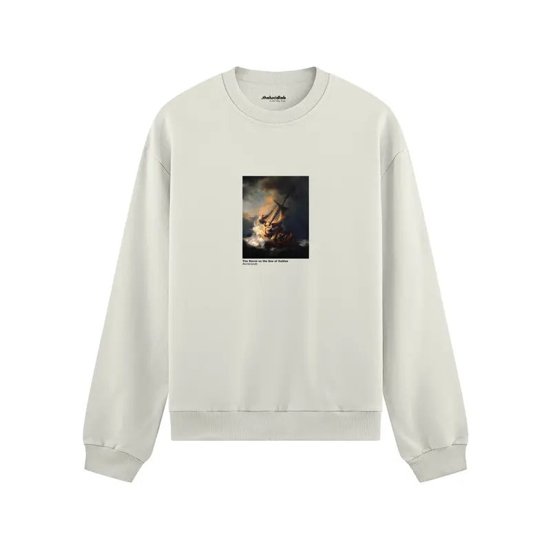The Storm on the Sea of Galilee Oversize Sweatshirt