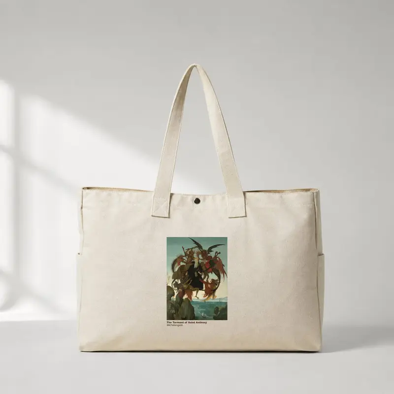 The Torment of Saint Anthony Daily Tote Bag