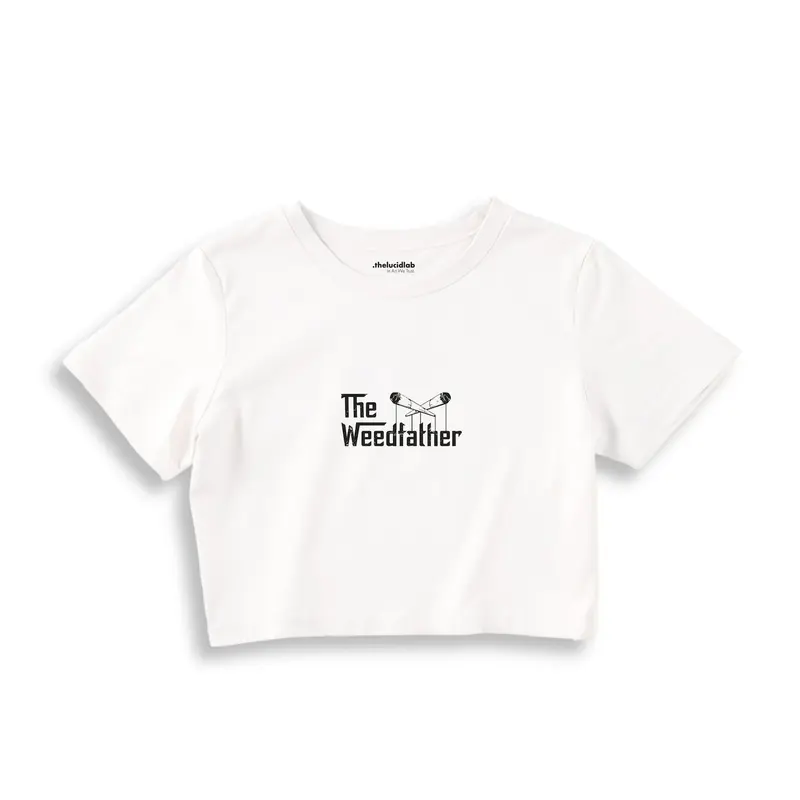 The Weedfather Crop Tişört