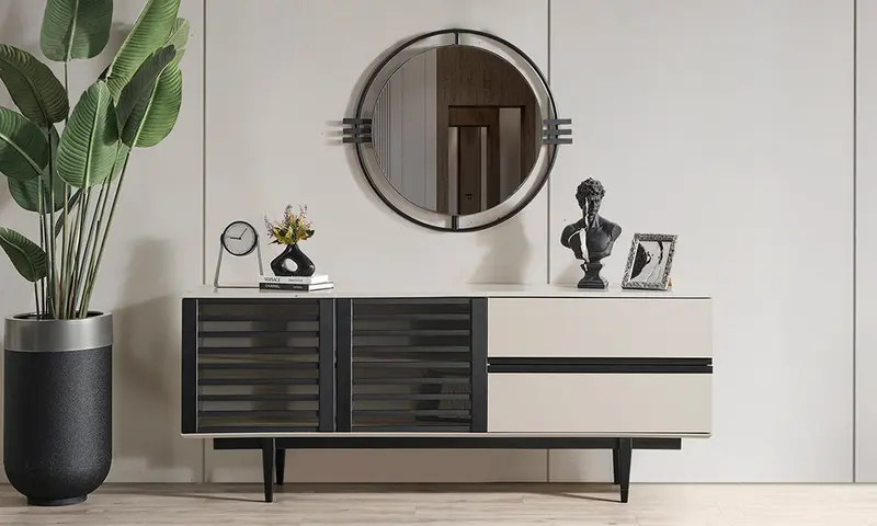 Tibet Modern Black Konsol