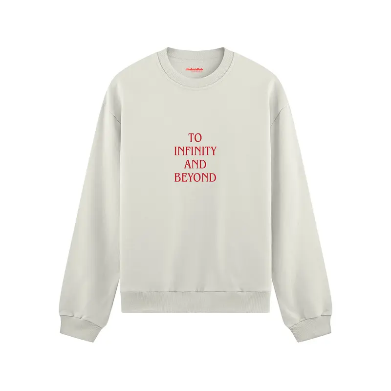 To Infinity and Beyond Oversize Sweatshirt