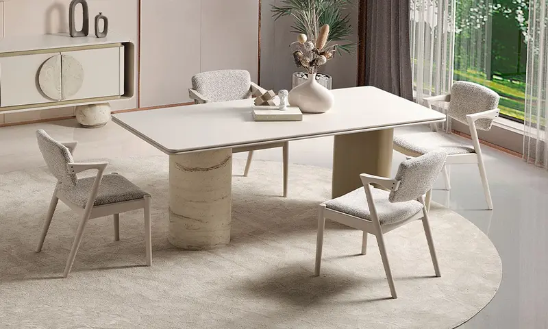 Torvi Modern Sabit Yemek Masası