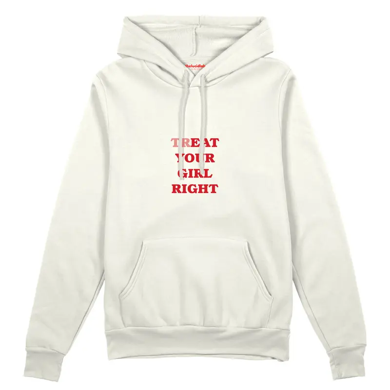 Treat Your Girl Right Oversize Hoodie
