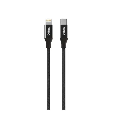 Ttec AlumiCable 150 cm Lightning Hızlı Şarj ve Veri Kablosu Siyah