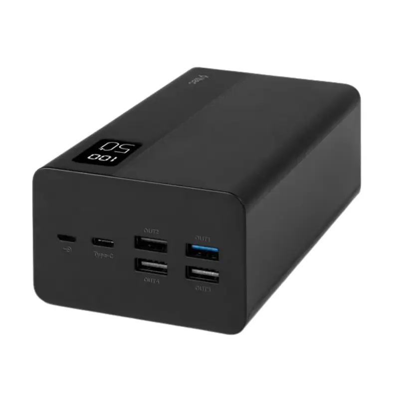 Ttec ReCharger Mega LCD 50.000 mAh PD 20W Taşınabilir Hızlı Şarj Aleti Powerbank Siyah