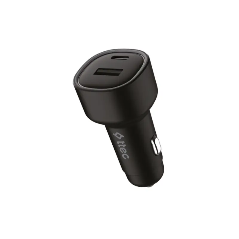 Ttec SmartCharger Duo PD 48W Araç Hızlı Şarj Aleti USB-C+USB-A