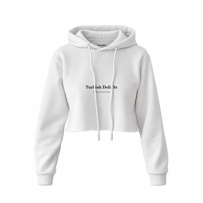 Turkish Delight Crop Hoodie