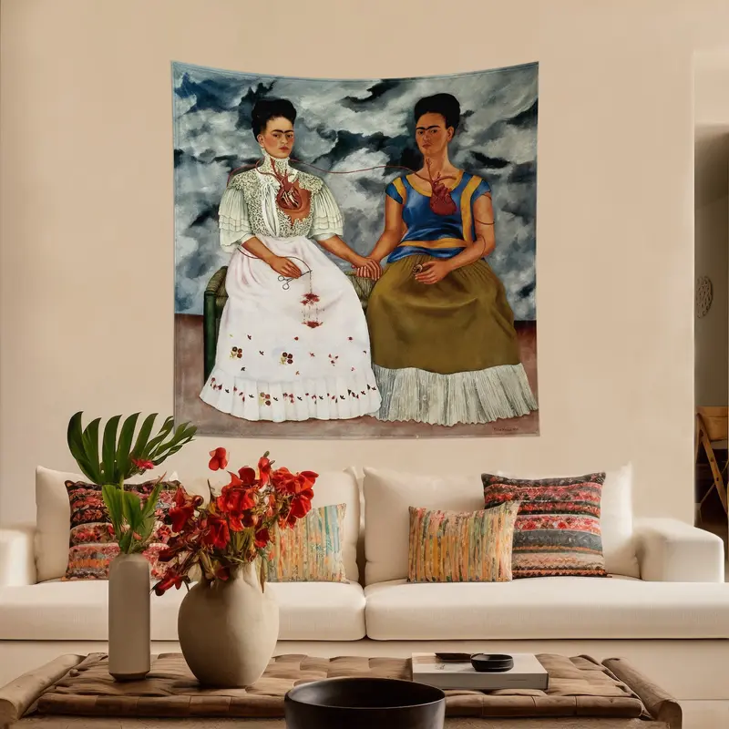 Two Fridas Duvar Örtüsü