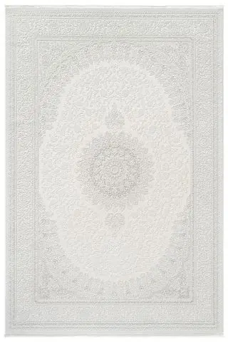 Valeria 1158 Gri Modern Antibakteriyel Yumuşak Dokulu Makine Halısı