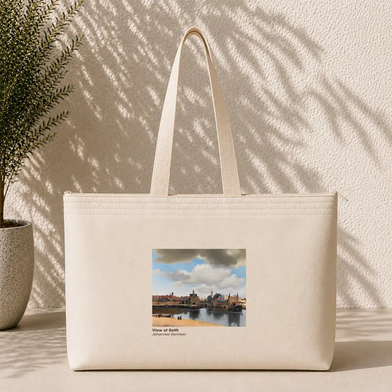 View of Delft Weekend Tote Bag