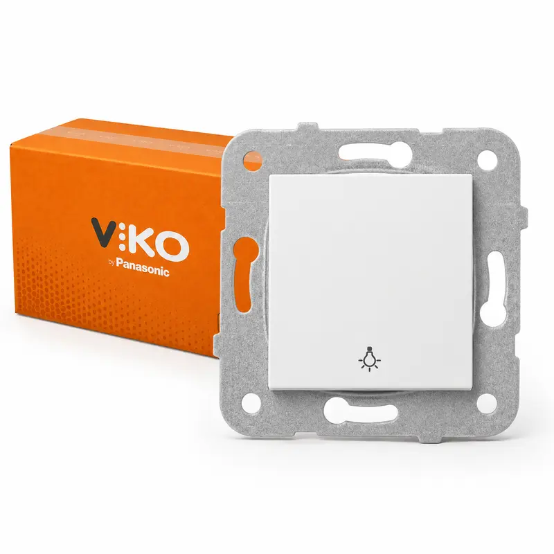 Viko Karre/Meridian Beyaz Light Koli (120 Adet)
