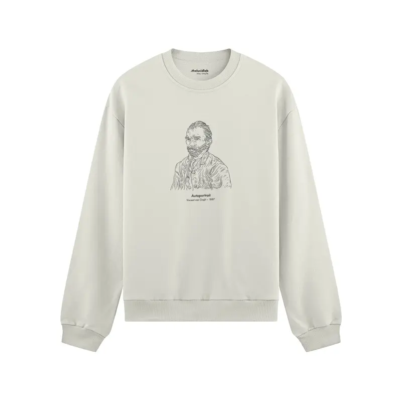 Vincent Van Gogh Autoportrait 1887 Oversize Sweatshirt