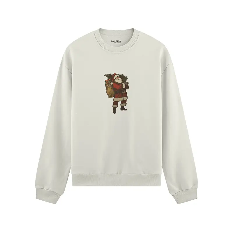 Vintage Santa Oversize Sweatshirt