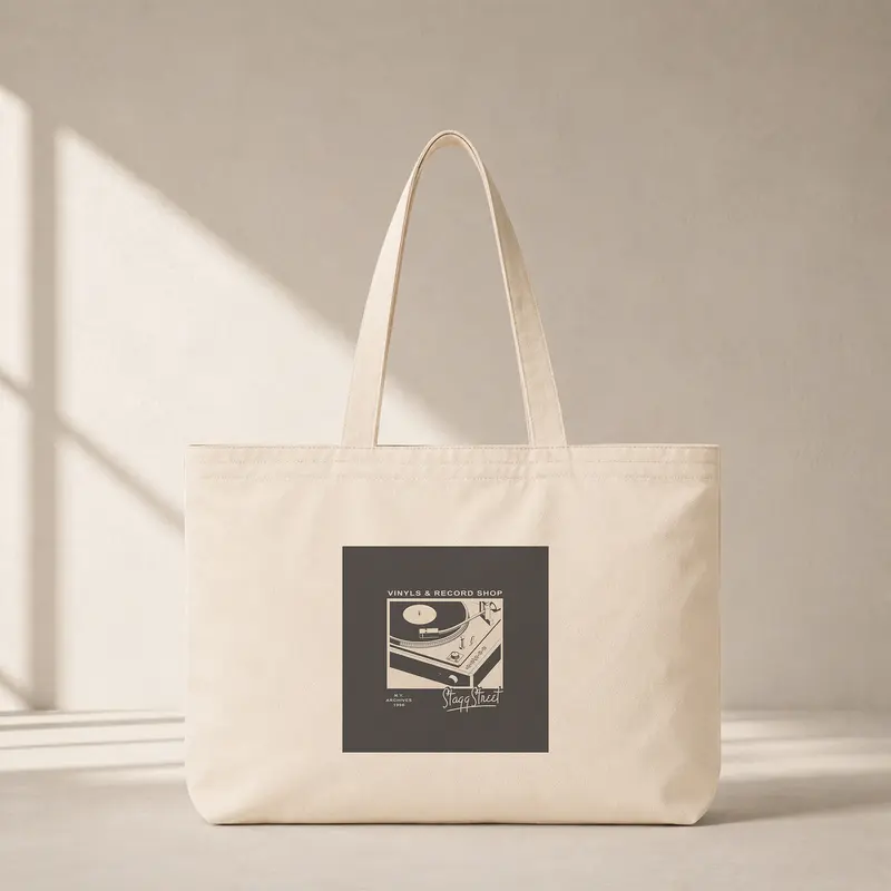 Vinyl Dreams Club Tote Bag