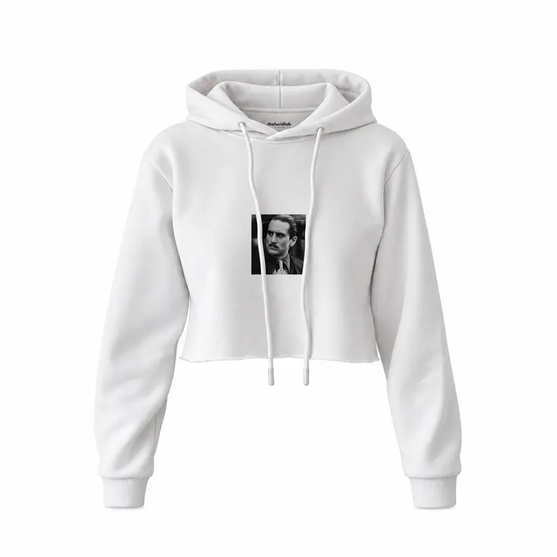 Vito Corleone Crop Hoodie