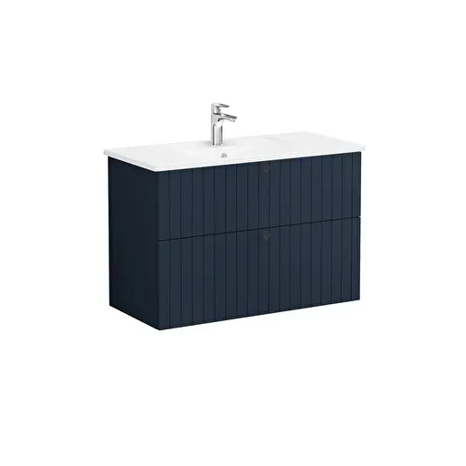 VitrA Root Groove, Vanity unit, 100 cm,two drawers 69455