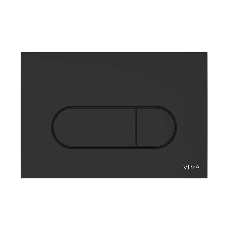 VitrA Root Round Kumanda Paneli, Mat Siyah 740-2211