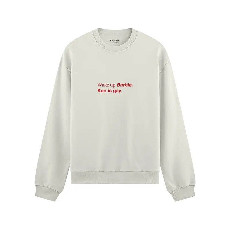 Wake Up Barbie Oversize Sweatshirt
