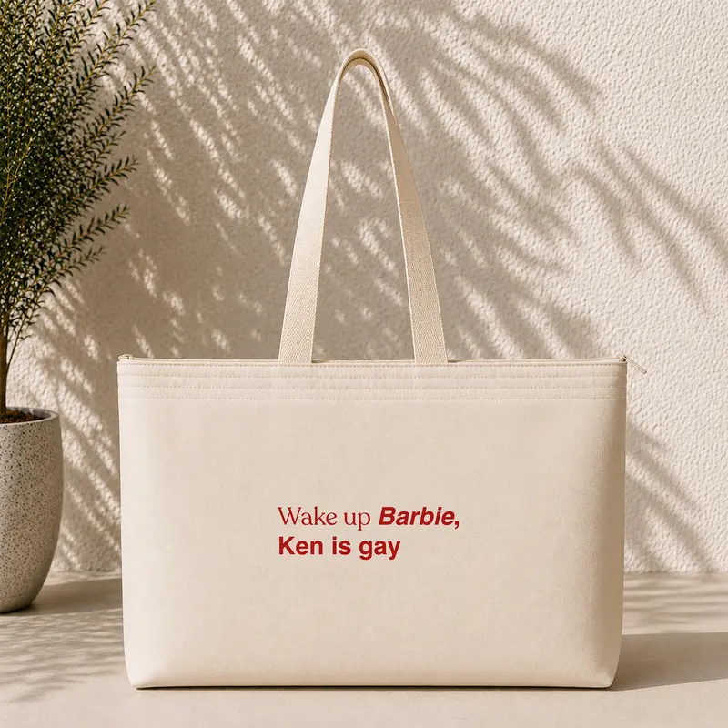Wake Up Barbie Weekend Tote Bag