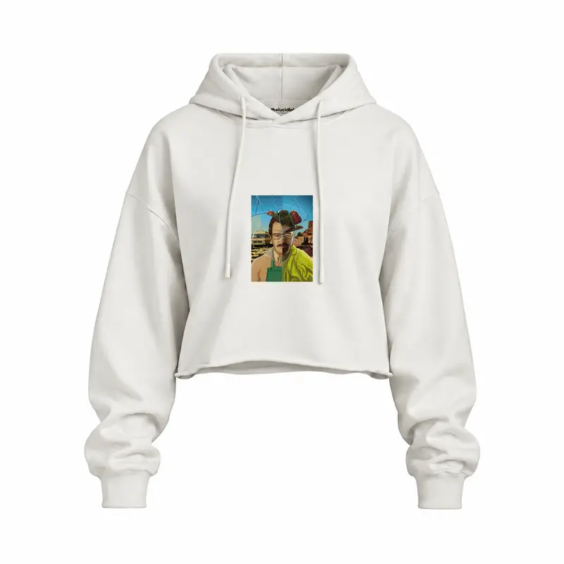 Walter White / Heisenberg Oversize Crop Hoodie