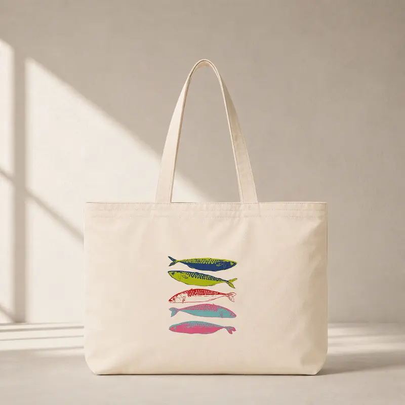 Warhol’s Sardines Club Tote Bag