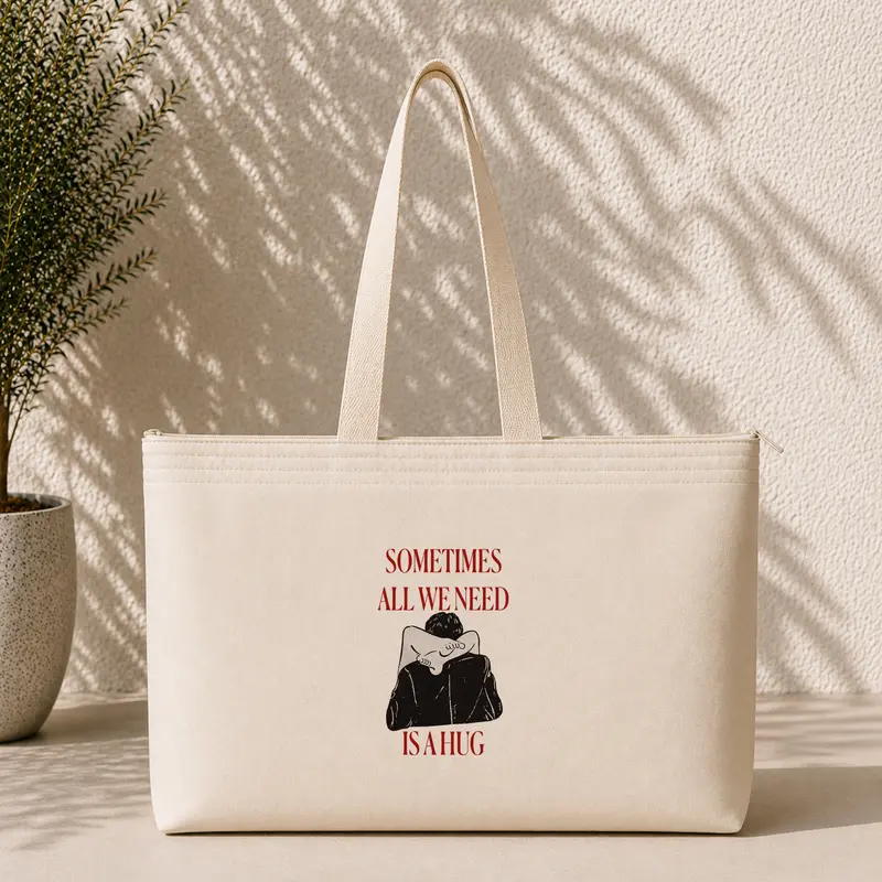 We Need A Hug Weekend Tote Bag