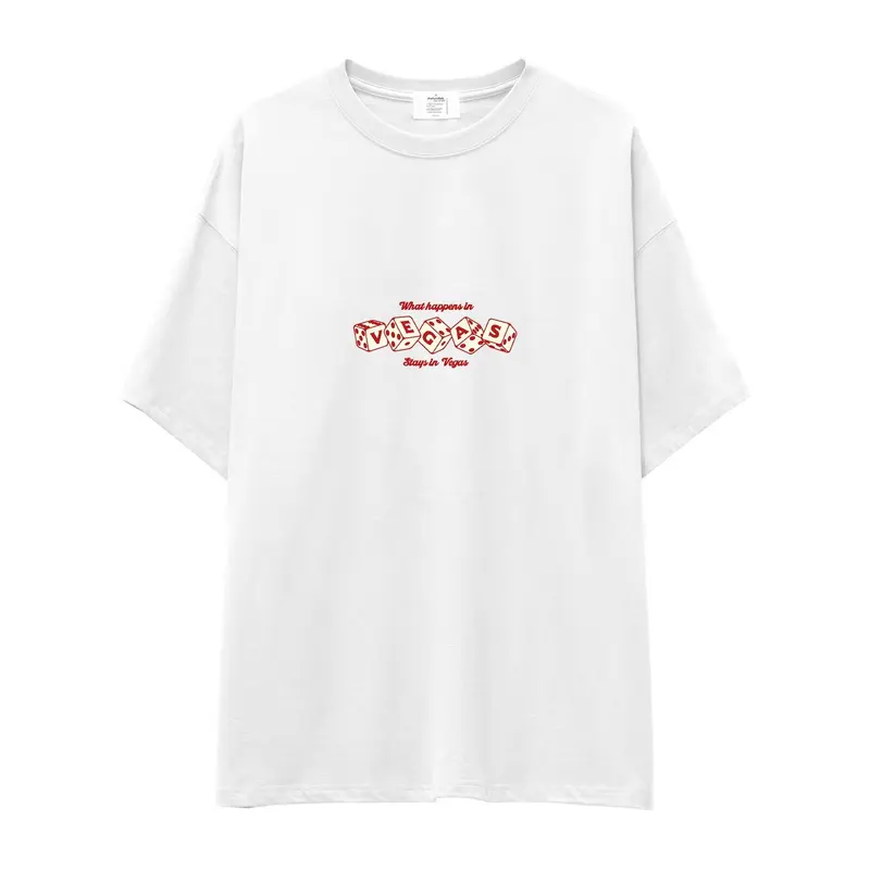 What Happened in Vegas Stays in Vegas Oversize Tişört