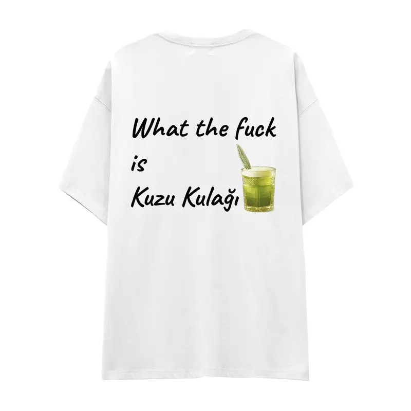 What The Fuck Is Kuzu Kulağı Oversize Tişört