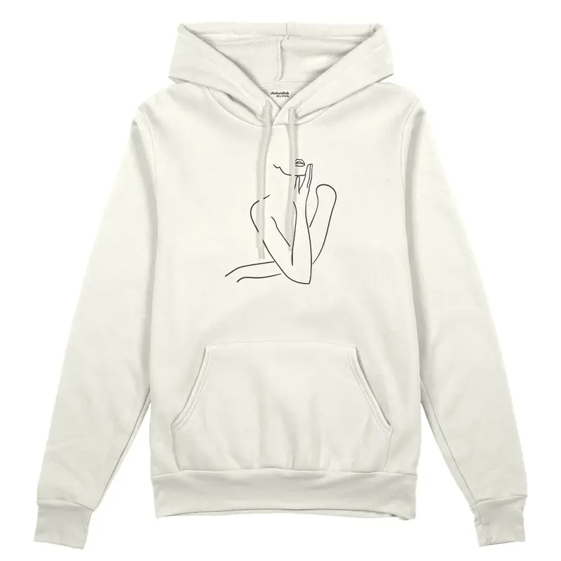 Women / Kadın Silüeti Oversize Hoodie