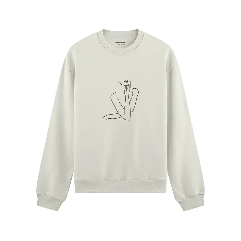 Women / Kadın Silüeti Oversize Sweatshirt