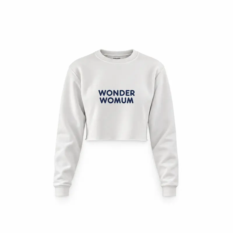 Wonderwomum Crop Sweatshirt