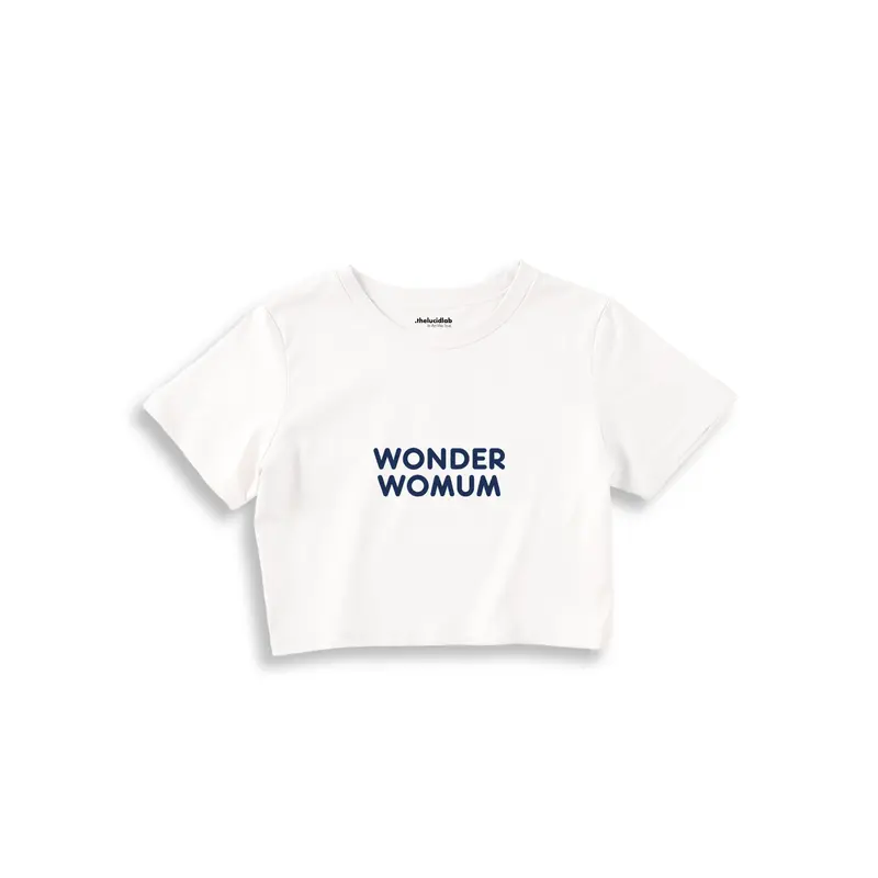Wonderwomum Crop Tişört
