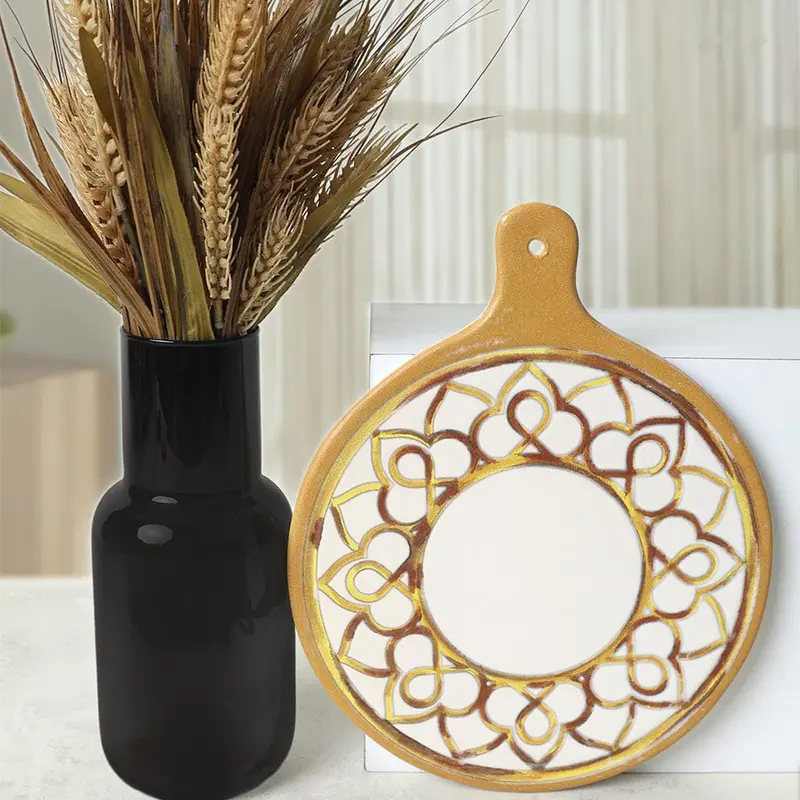 Worn Gold Peynir Sunum Tabağı 26cm