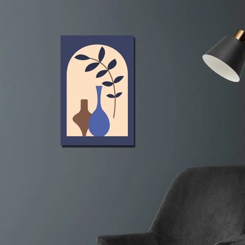 Wow Sanatsal Tek Parça Duvar Tablo