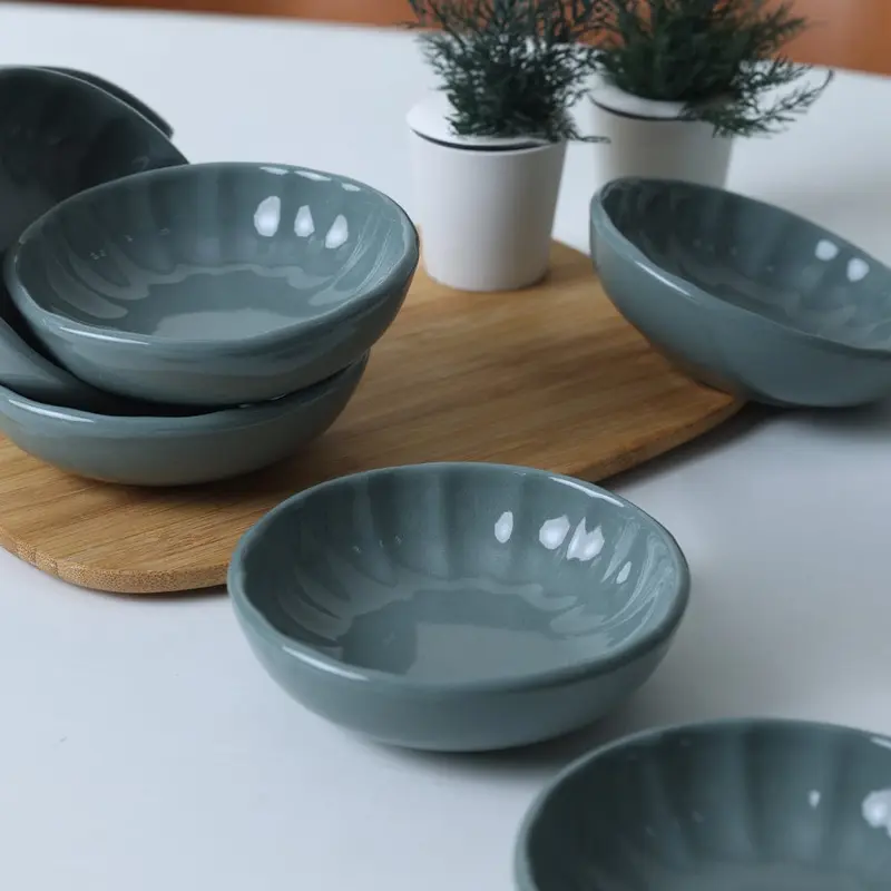 Yeşil Sirius Çerezlik / Sosluk 12cm 6 Adet